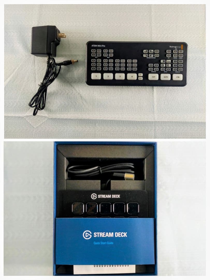 【新品エルガト付！】 ATEM Mini Pro☆ほぼ未使用 配信セット☆ Blackmagic Design ATEM Mini Pro HDMI Live Stream Video Mixer with