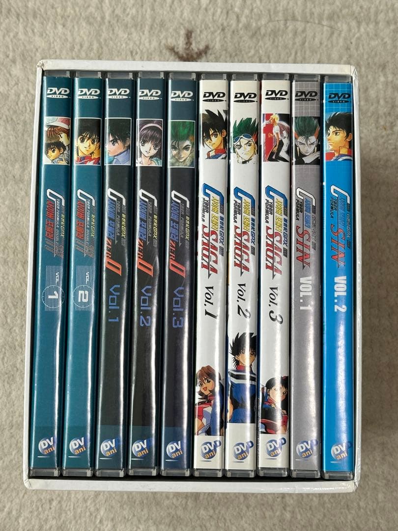 新世紀サイバーフォーミュラ　DVD BOX 11 zero saga sin 新世紀GPXサイバーフォーミュラSIN｜作品紹介｜サンライズ