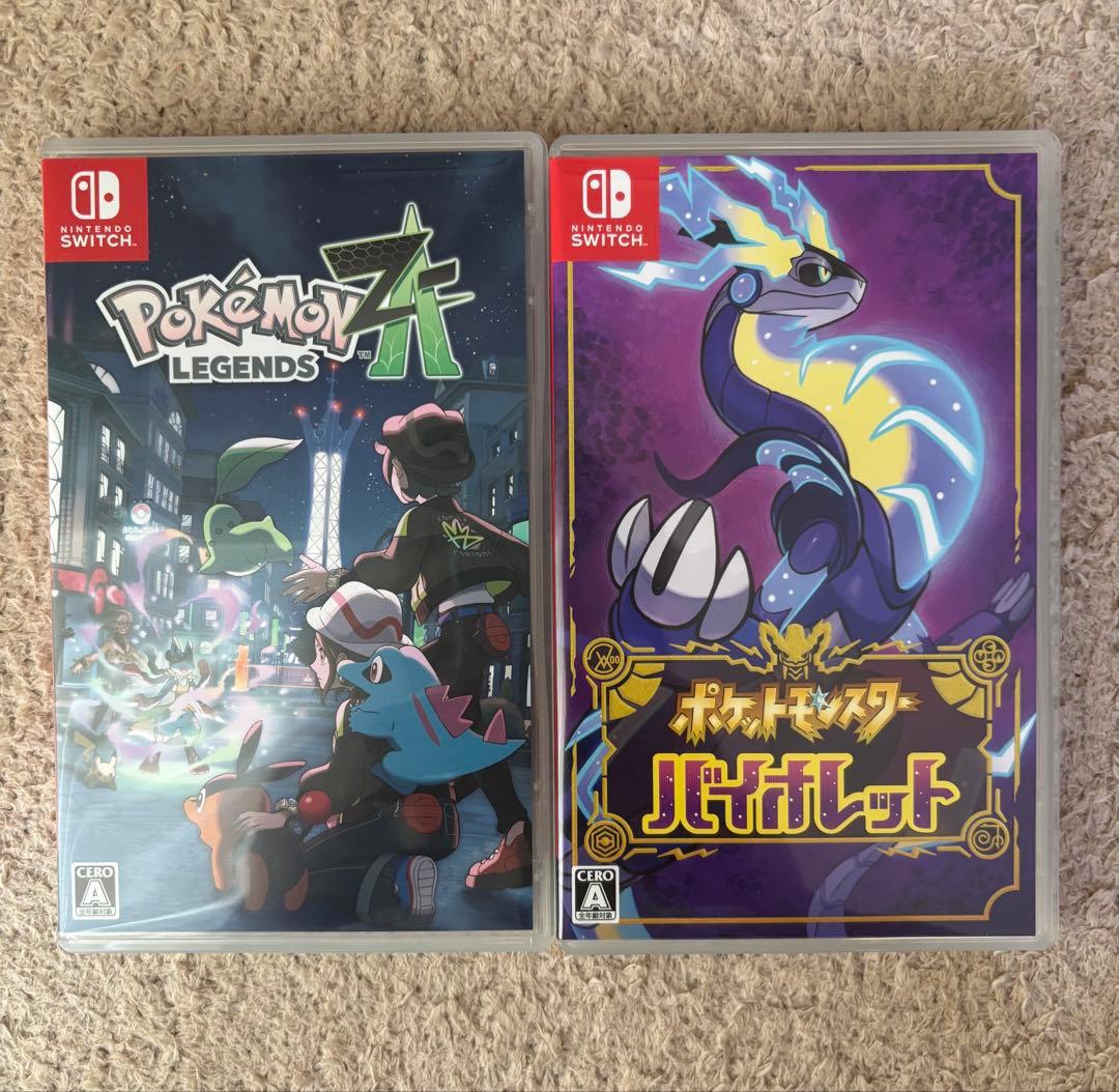 ポケモン レジェンズZA & バイオレット 2本セット - メルカリ