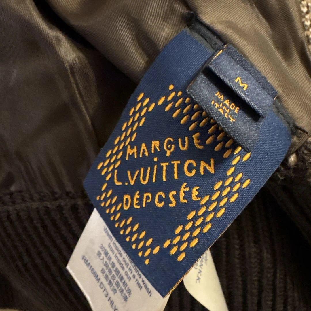 LVメンズ ニット ジャンパー ボタンコットンブレンドブルゾン 新品未