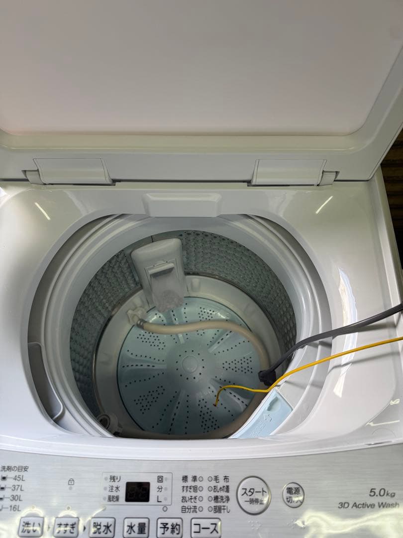 アクア 全自動洗濯機 AQW-S5E4 5.0kg 2024年製