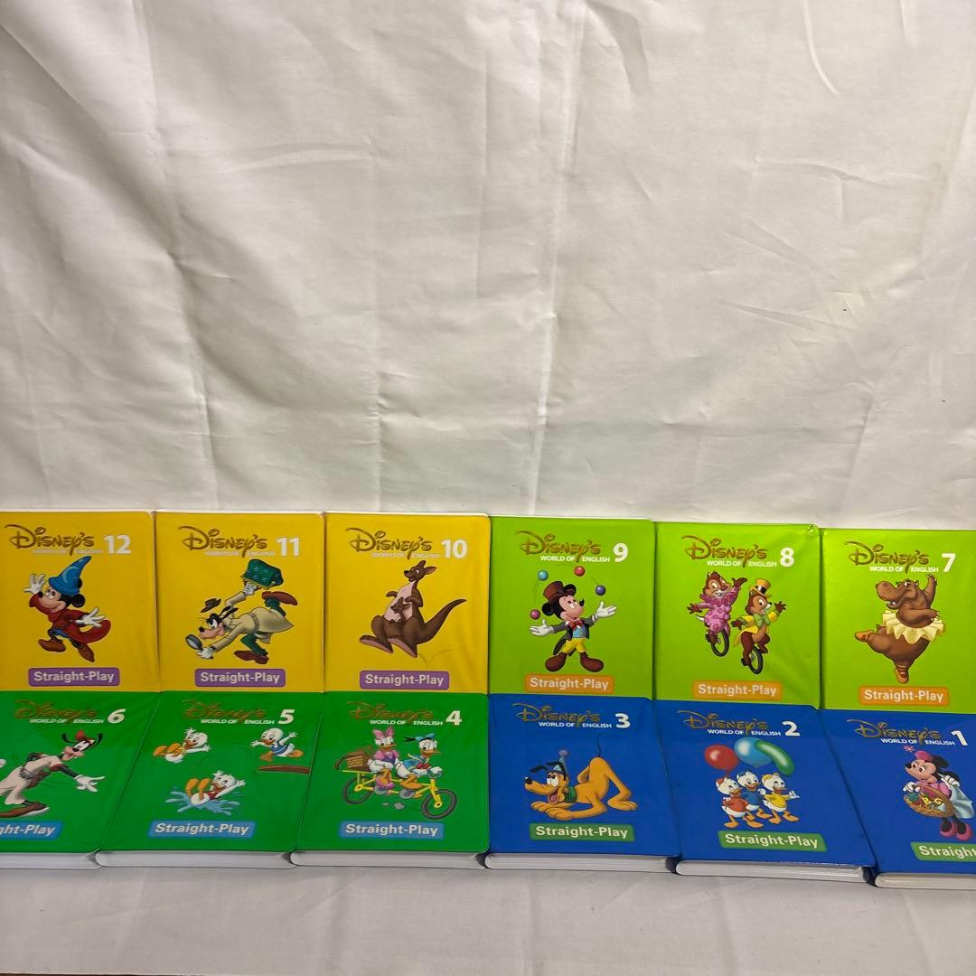 DWE 【正規品】ストレートプレイDVD 1〜12 全巻 ディズニー英語