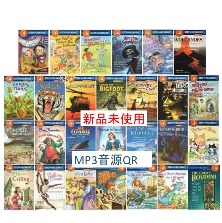 新品 Step Into Reading 4 絵本27冊 音源付 マイヤペン対応 - メルカリ