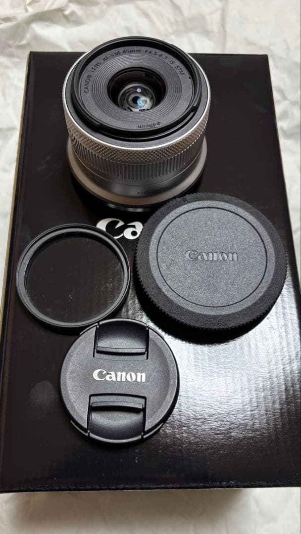 ⭐︎ほぼ新品⭐︎ RF-S18-45mm F4.5-6.3 IS STM シルバー