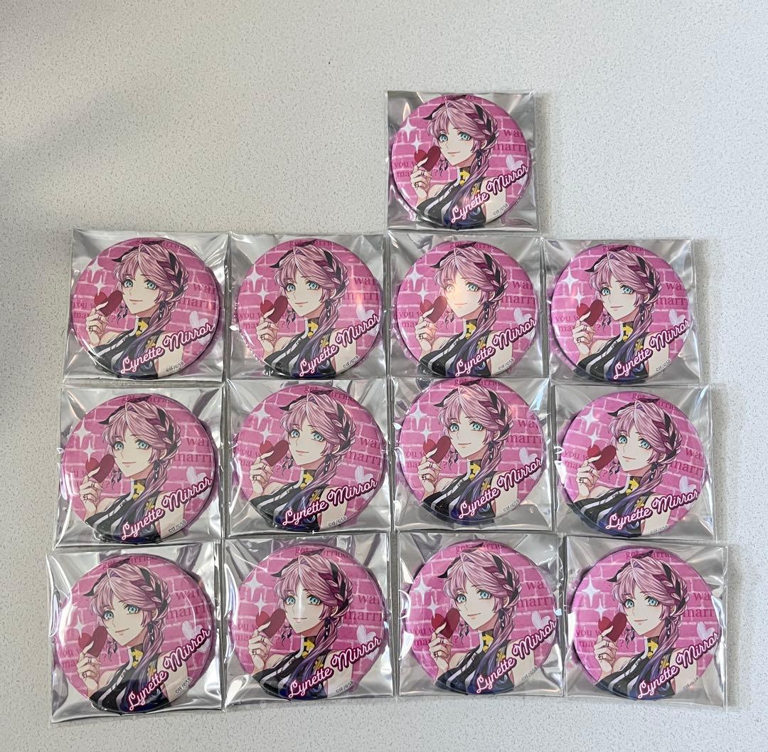 キューピットパラサイト キュピパラ キュピステ 缶バッジ リネット