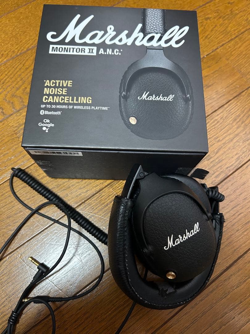 Marshall Monitor II A.N.C. ワイヤレスヘッドフォン Amazon.com: Marshall Monitor II Active Noise Canceling Over-Ear