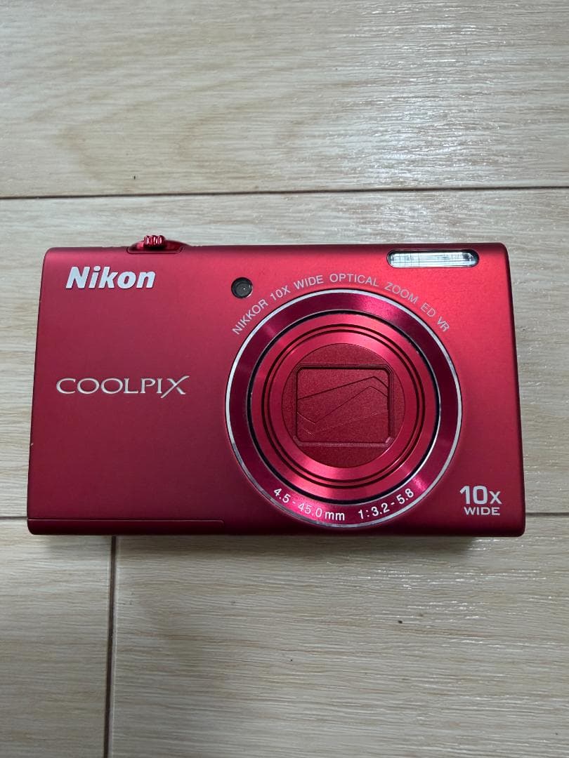 Nikon COOLPIX S6200 レッド コンパクトデジタルカメラ Amazon | Nikon デジタルカメラ COOLPIX (クールピクス) S6200