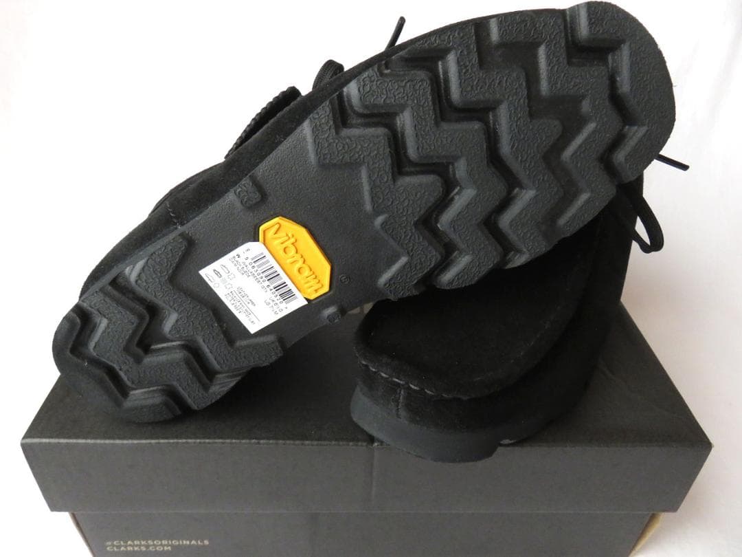 海遊人様専用】クラークス ワラビーブーツ GTX ブラックスエード UK6.5