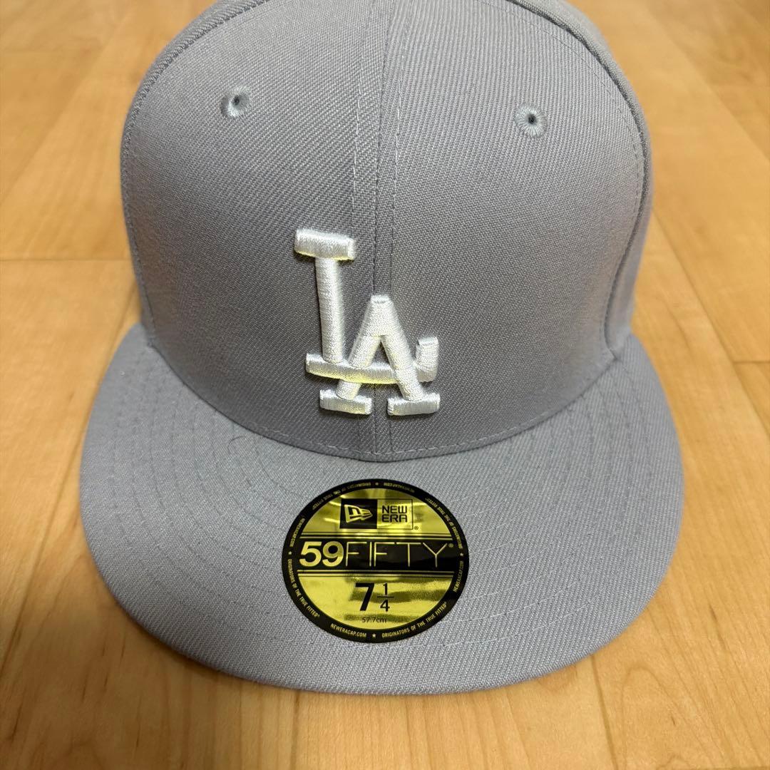 New Era 59FIFTY ベースボールキャップ 7 1/4 グレー - メルカリ