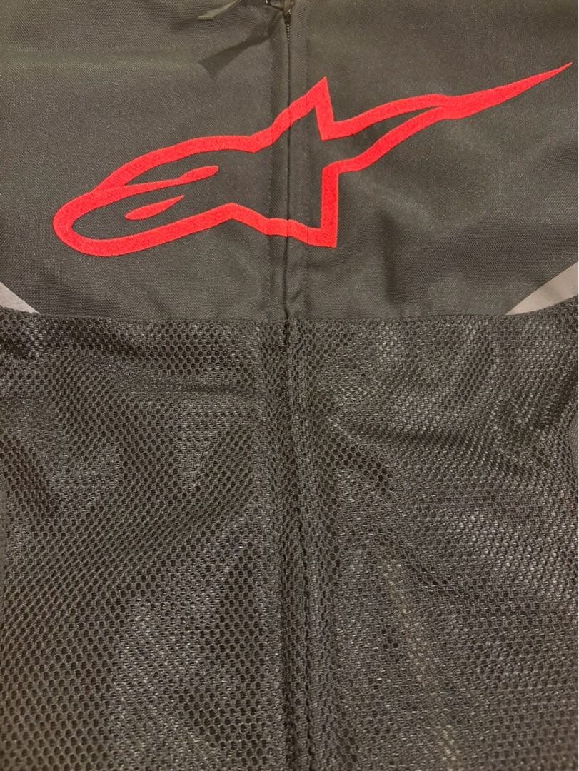 Alpinestars メッシュバイクジャケット ブラック 背面プロテクター付き