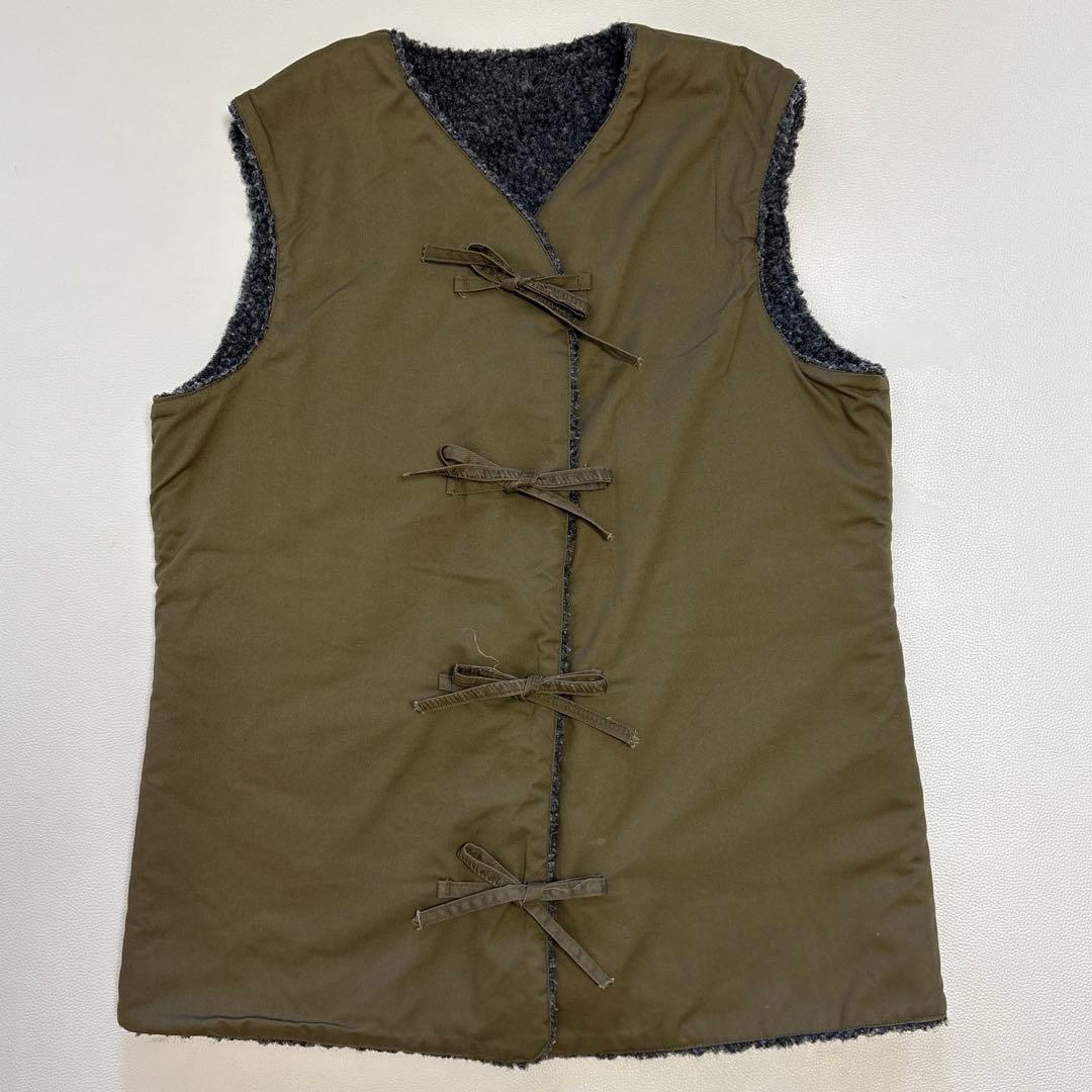 フィンランド ミリタリー ボア ベスト Finnish military boa vest フィンランドミリタリーのボアベスト