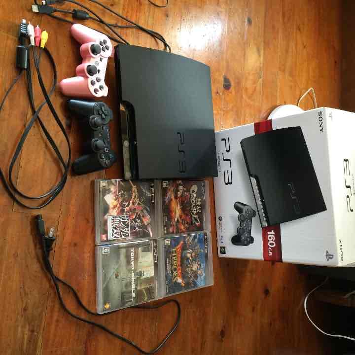 プレステ3&ソフト4本  充電ケーブル1本付き プレステ3&ソフト4本 充電ケーブル1本付き プレステ3&ソフト4本 充電