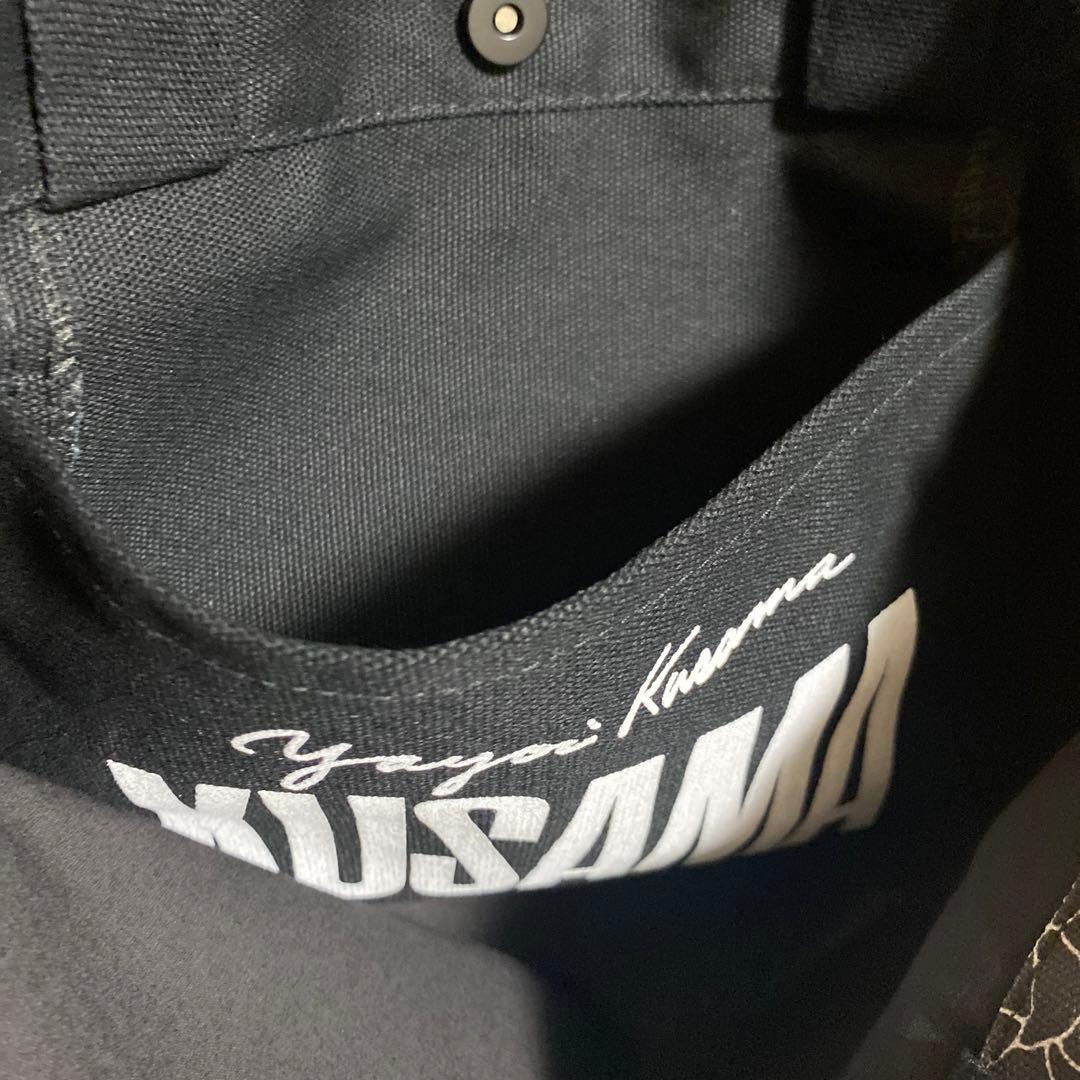 限定 NGV x 草間彌生 かぼちゃ 黒トートバッグ ビクトリア国立美術館