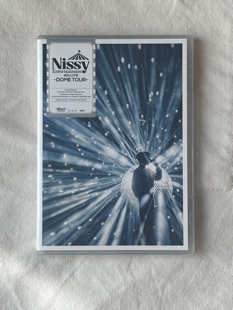 ミュージック Nissy 4th LIVE -DOME TOUR- DVD