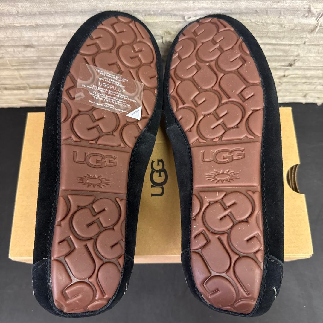 ☆未使用 UGG モカシン アンスレー 24㎝ 黒 Ansley 1106878 - メルカリ
