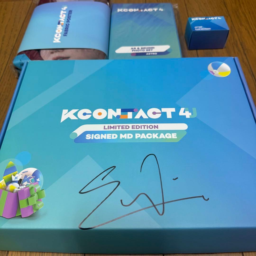 ASTRO KCON officialMD チャウヌ サイン 終了しました】「女神降臨」ASTRO チャウヌ直筆サイン入りポラを1名様