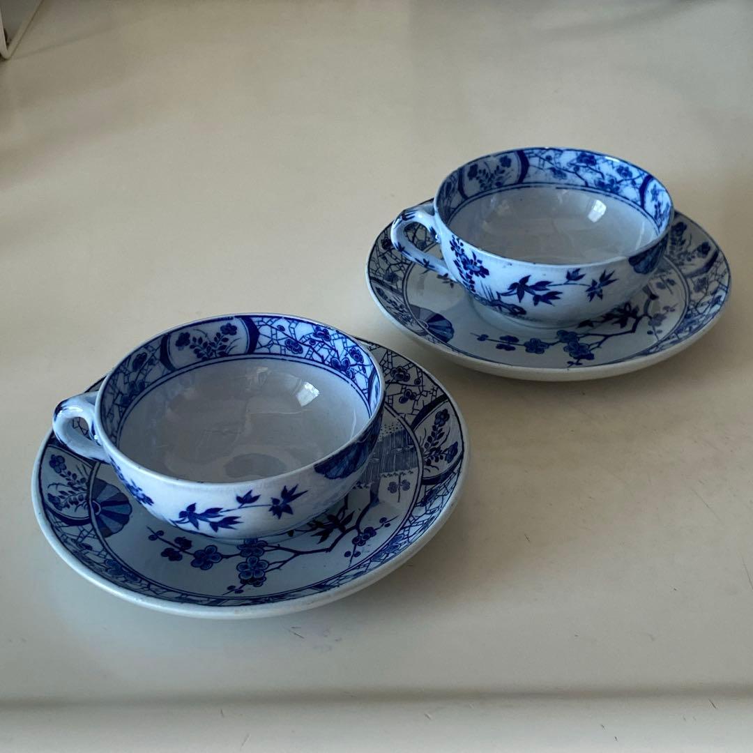 Creil et Montereau JAPONカップ&ソーサー - メルカリ