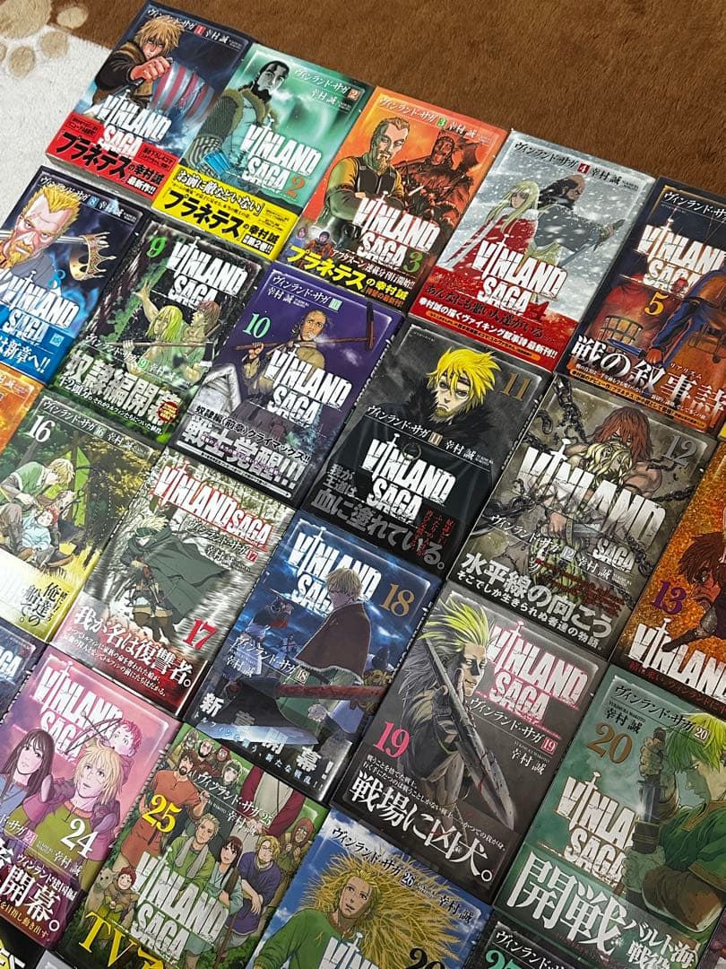 全巻初版帯付き】ヴィンランドサガ全29巻 - メルカリ