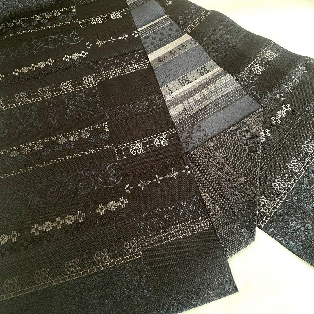 正絹 名古屋帯 千年工房 紋八寸 岡野 博多織 お仕立て上がり - メルカリ