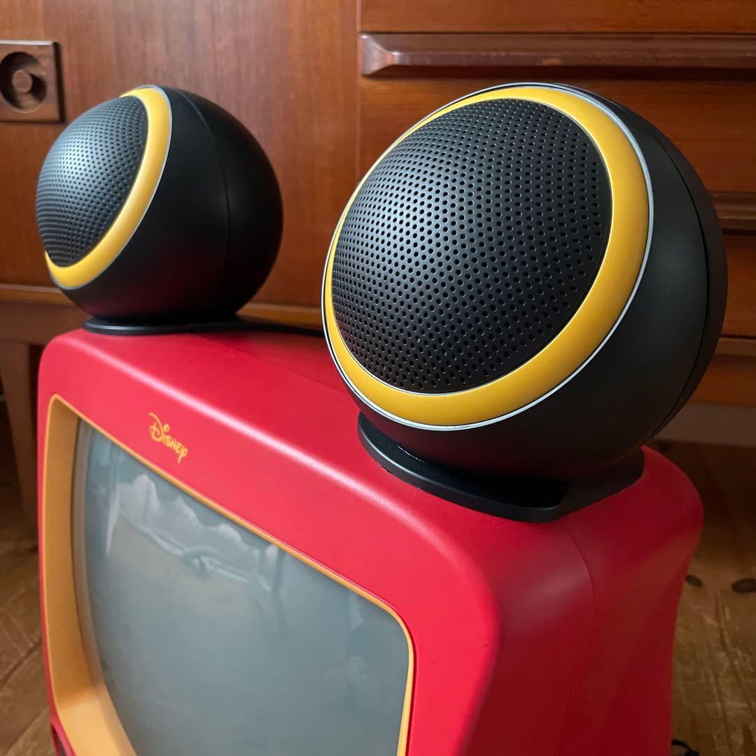 ディズニー 14型ブラウン管テレビ ミッキーマウス レトロ 当時もの