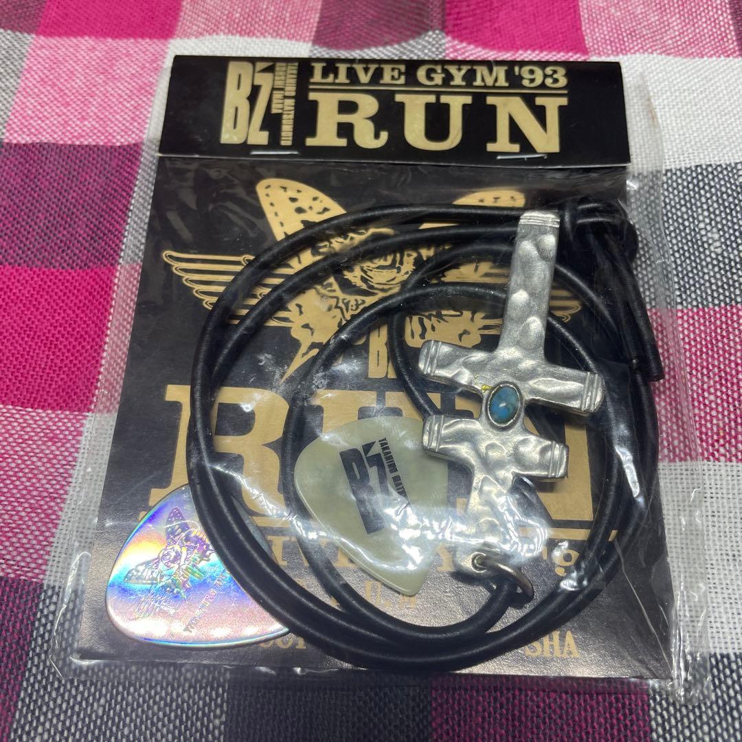 ダブルクロスペンダント B'z RUN 1993 松本孝弘 チョーカー - メルカリ