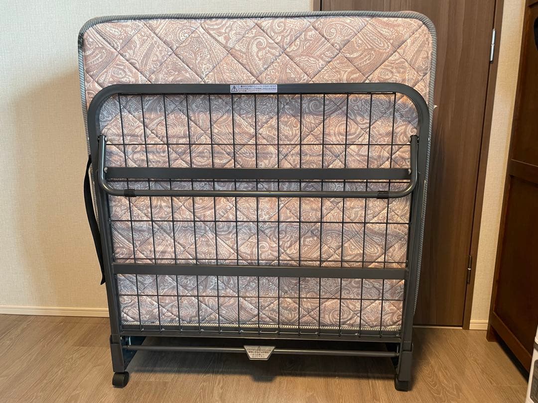 フランスベッド　折りたたみ式 フランスベッド 折りたたみベッド シングル NEWパンテオン（山折り式