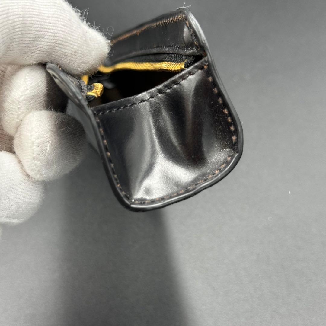 未使用】ROCADO ロカド シェルコードバン ペンケース 馬革 ブラック