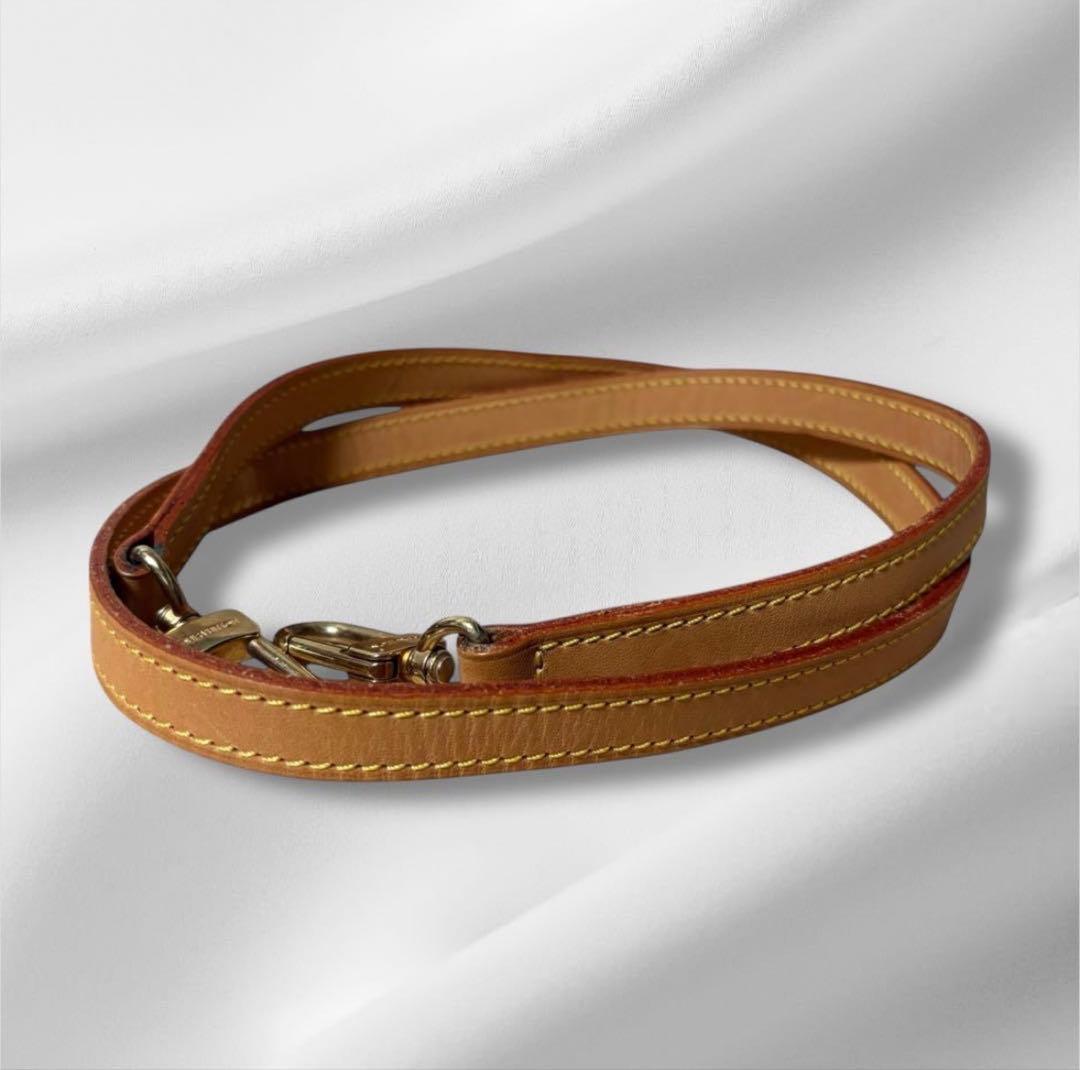 【美品】 新品 LOUIS VUITTON ショルダーストラップ　ヌメ革 駅南やまご質店オンラインショップ / ヴィトン ヌメ革 ショルダー