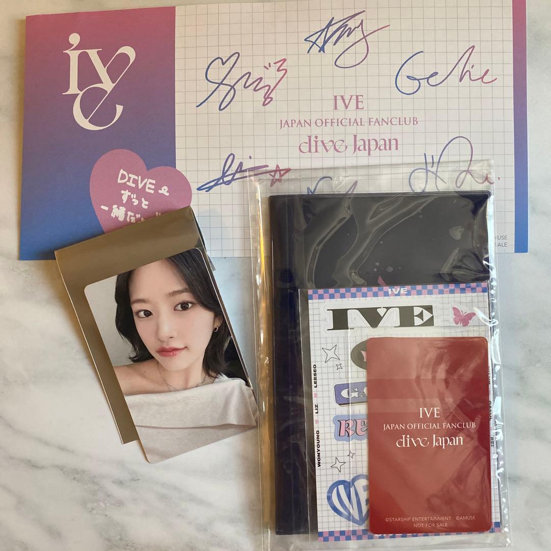 IVE ファンクラブ 長期継続特典 dive Japan ユジン - メルカリ