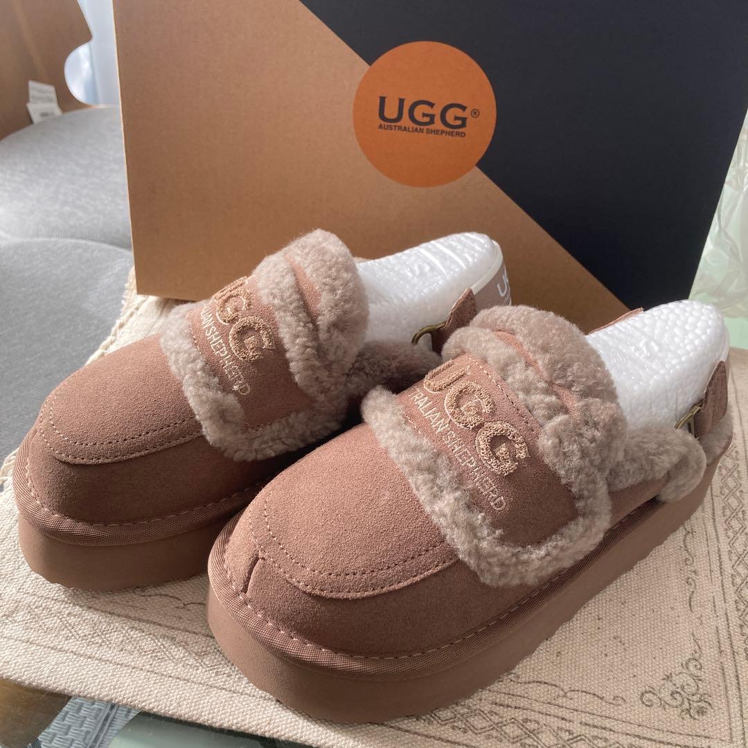 UGG Australian Shepherd スリングバックスリッパ 23cm - メルカリ