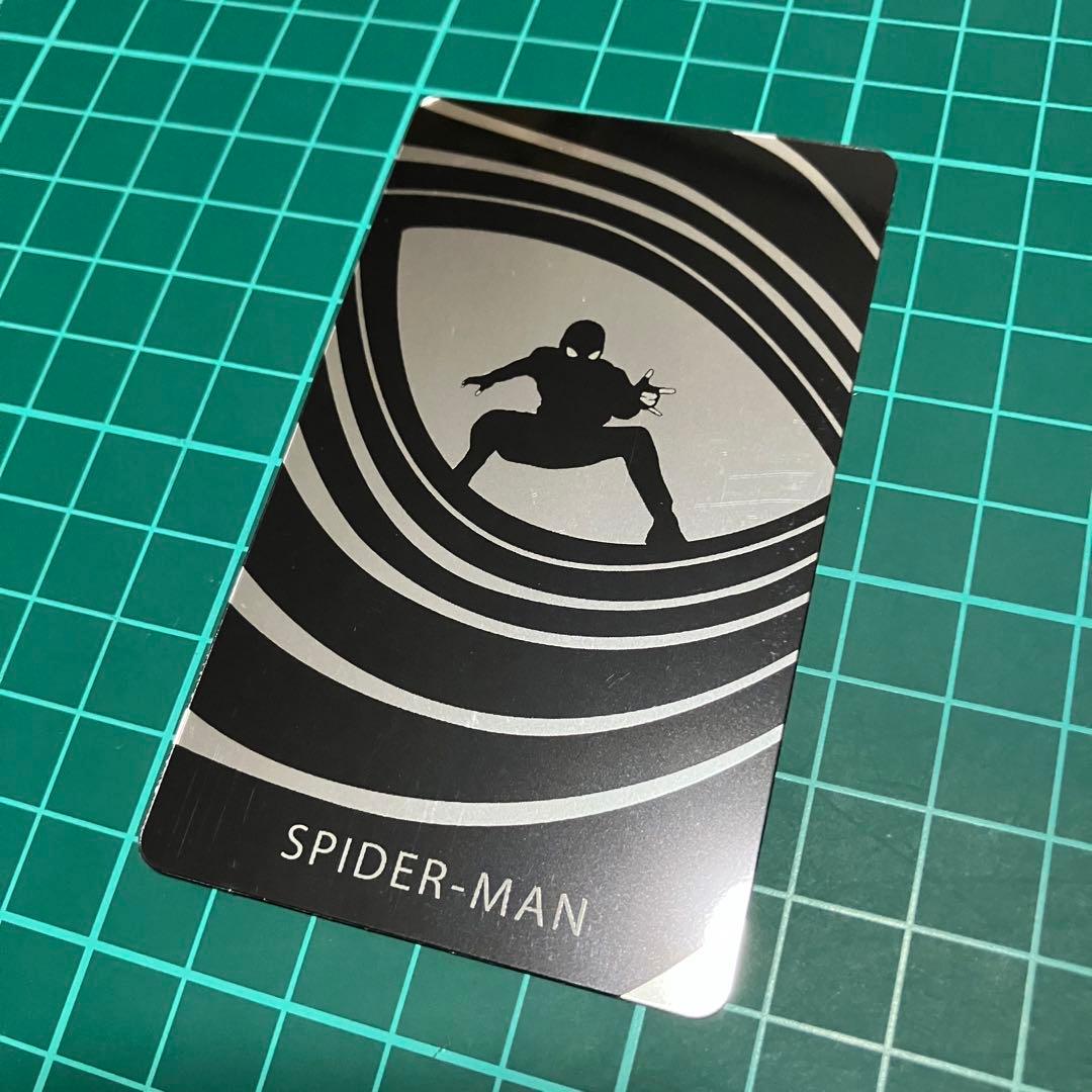 スパイダーマン　MARVEL　ミニカード　シルエット photo02.jpg