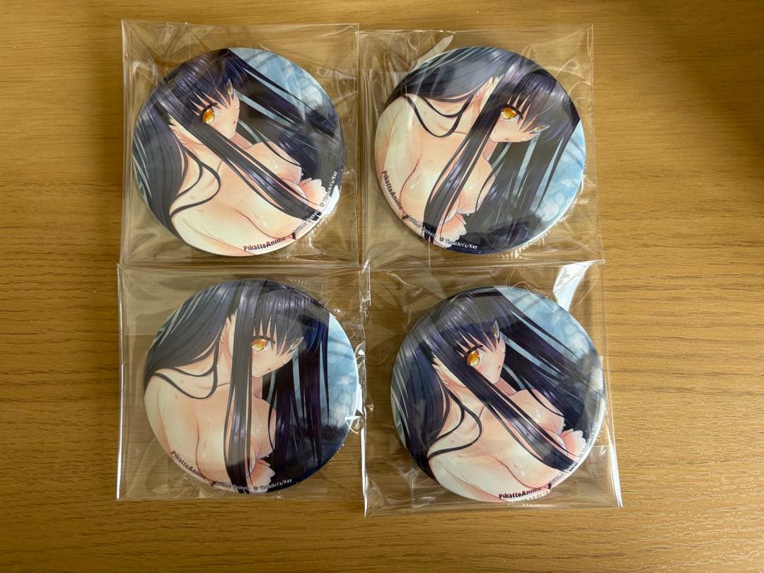 summer pockets サマポケ 久島鴎 75mm 缶バッジ 4点セット - メルカリ