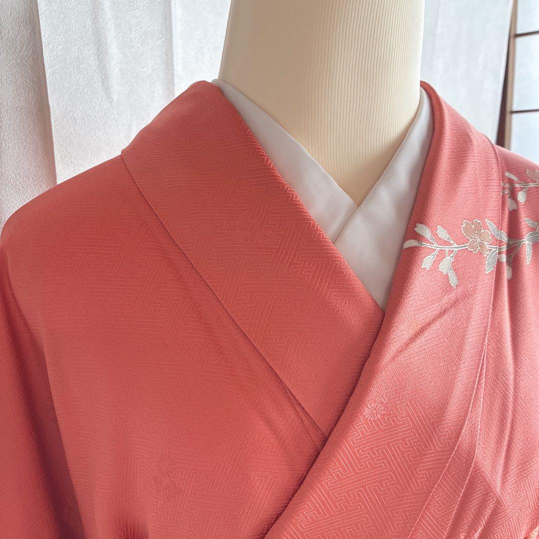 訪問着 フルセット 着物 トールサイズ ロング丈 正絹 雅やか古典 G10