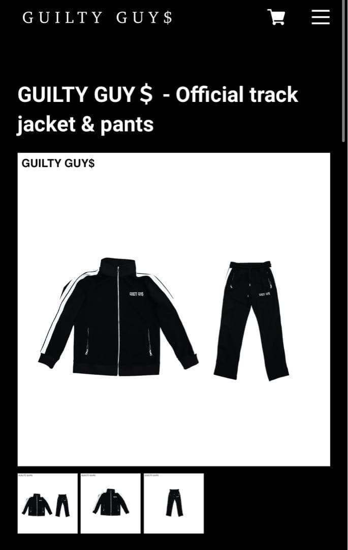 guilty guys セットアップ - メルカリ