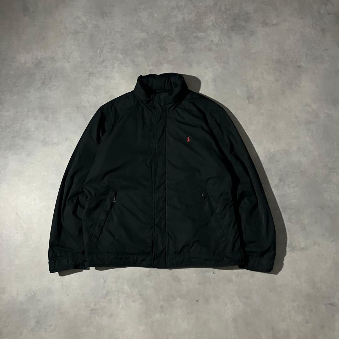 90s ラルフローレン 中綿 スイングトップ ハリントン ジャケット 古着 90年代 ラルフローレン スイングトップ ピンク メンズXL 古着 90S