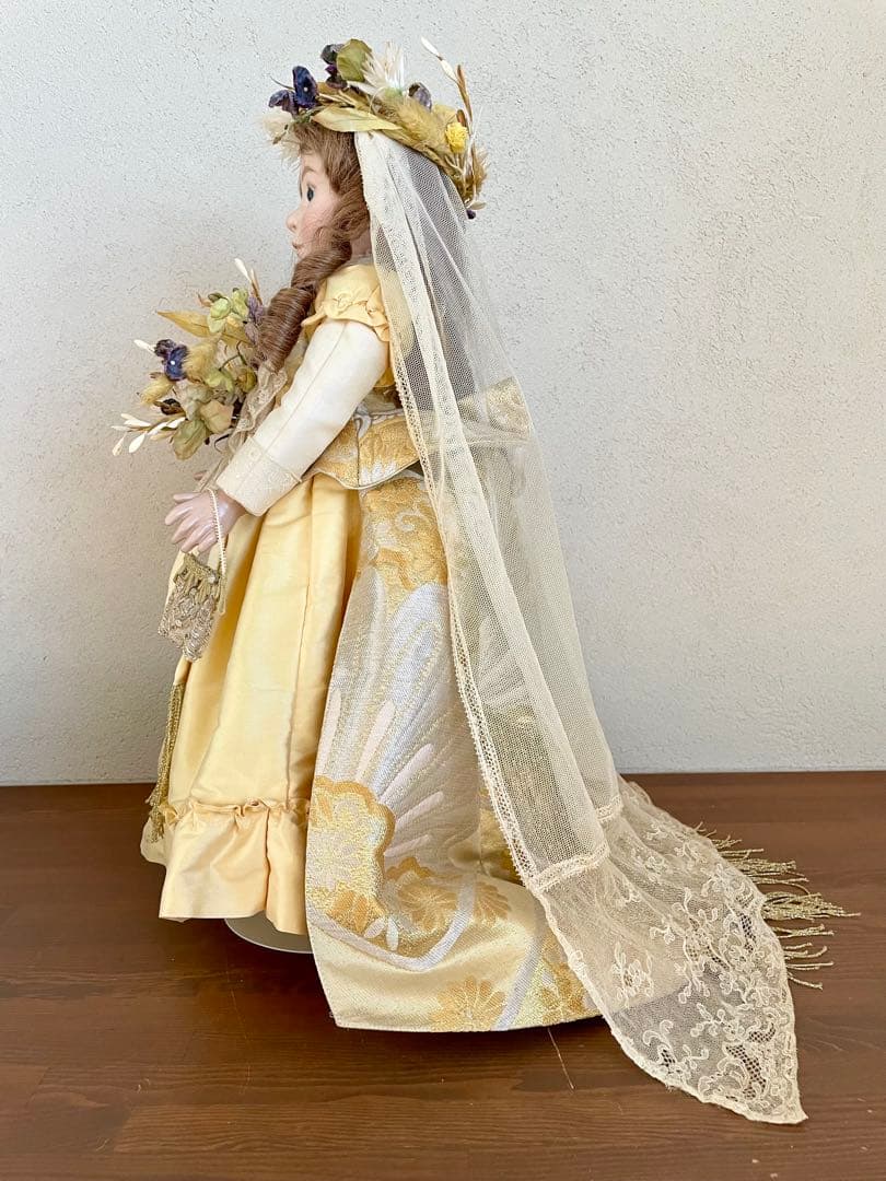 ビスクドール ハンドメイド 創作人形 アンティークドール ヴィクトリア