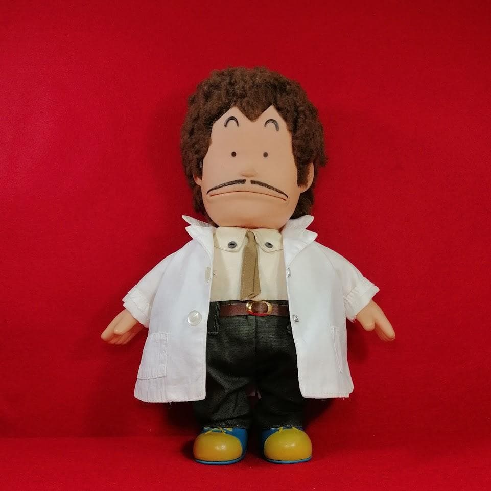 Dr.スランプ アラレちゃん 則巻千兵衛 本体 白衣 ソフビ 29cm ポピー Dr.スランプ アラレちゃん 則巻千兵衛 本体 白衣 ソフビ 29cm ポピー