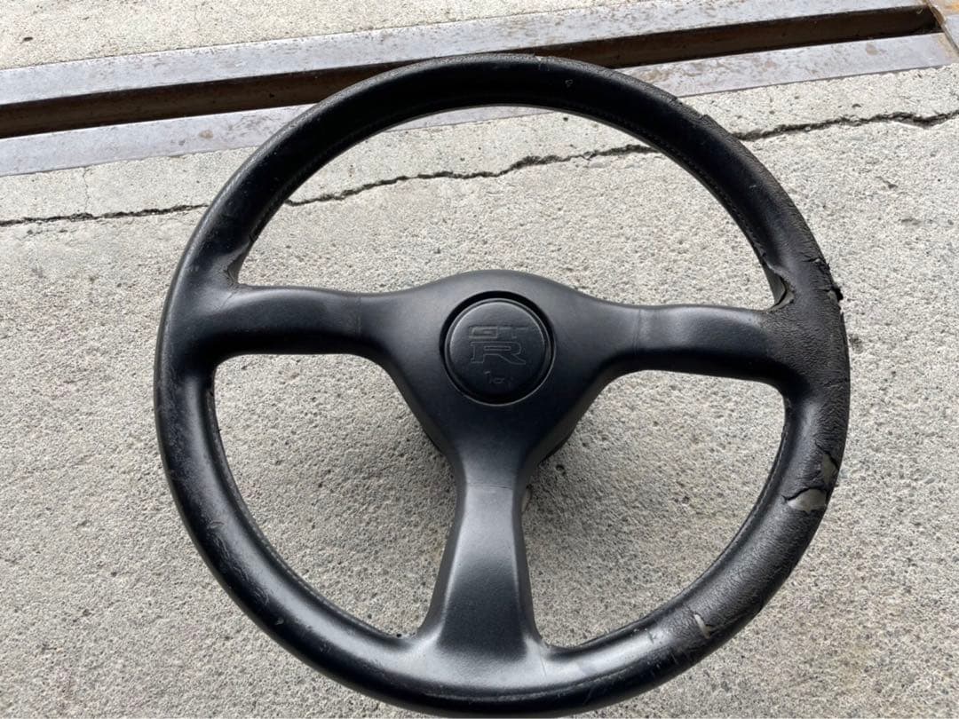 スカイラインGTRステアリング ステアリングセット ハンドル スカイライン GT-R BNR34 RB26DETT 00/08