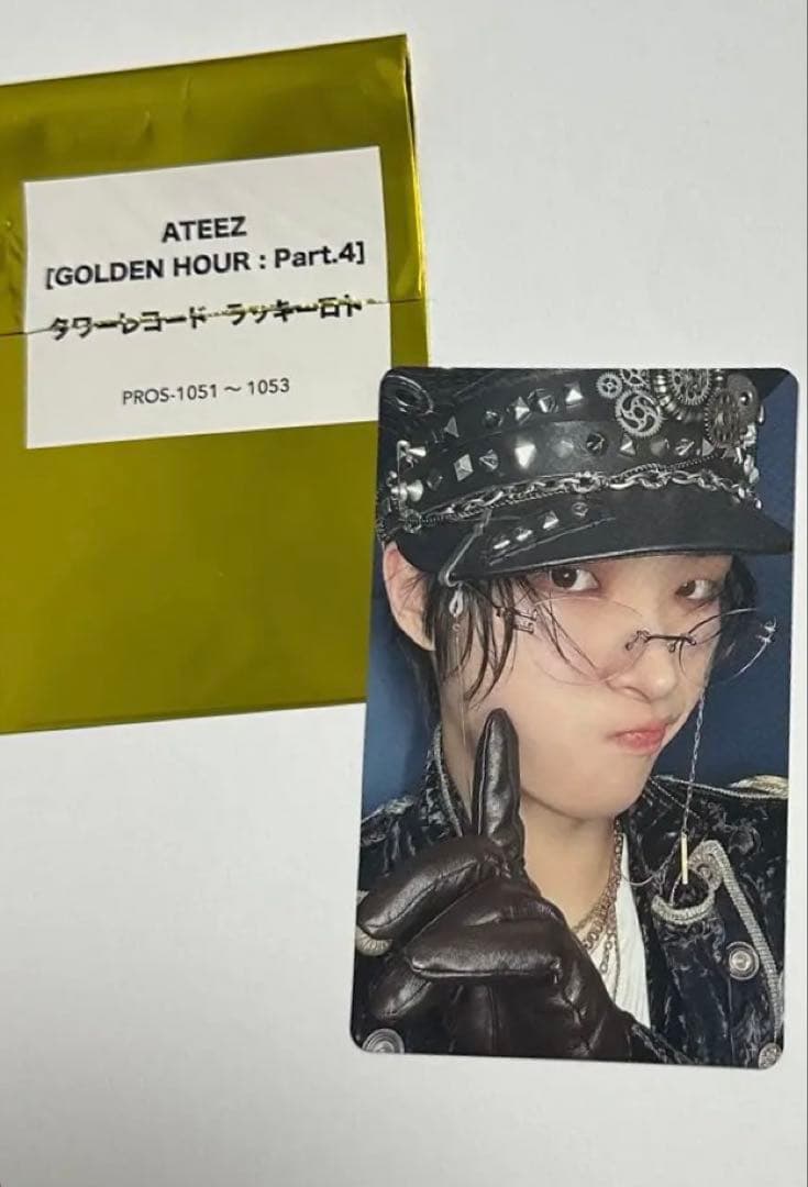 ATEEZ GOLDENHOUR4 トレカ タワレコ ラキロト ミンギ - メルカリ