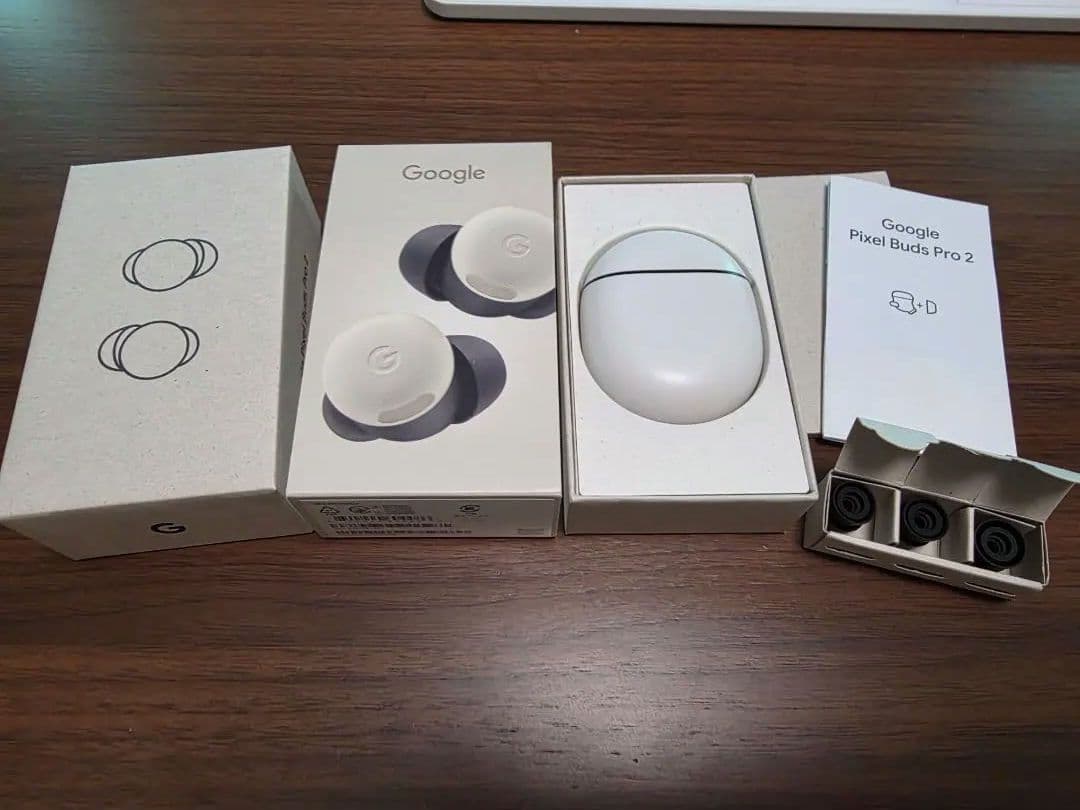 【美品】Google Pixel Buds Pro 2 Porcelain Google Pixel Buds Pro 2(Porcelain)（GA05760）/Google| au Online