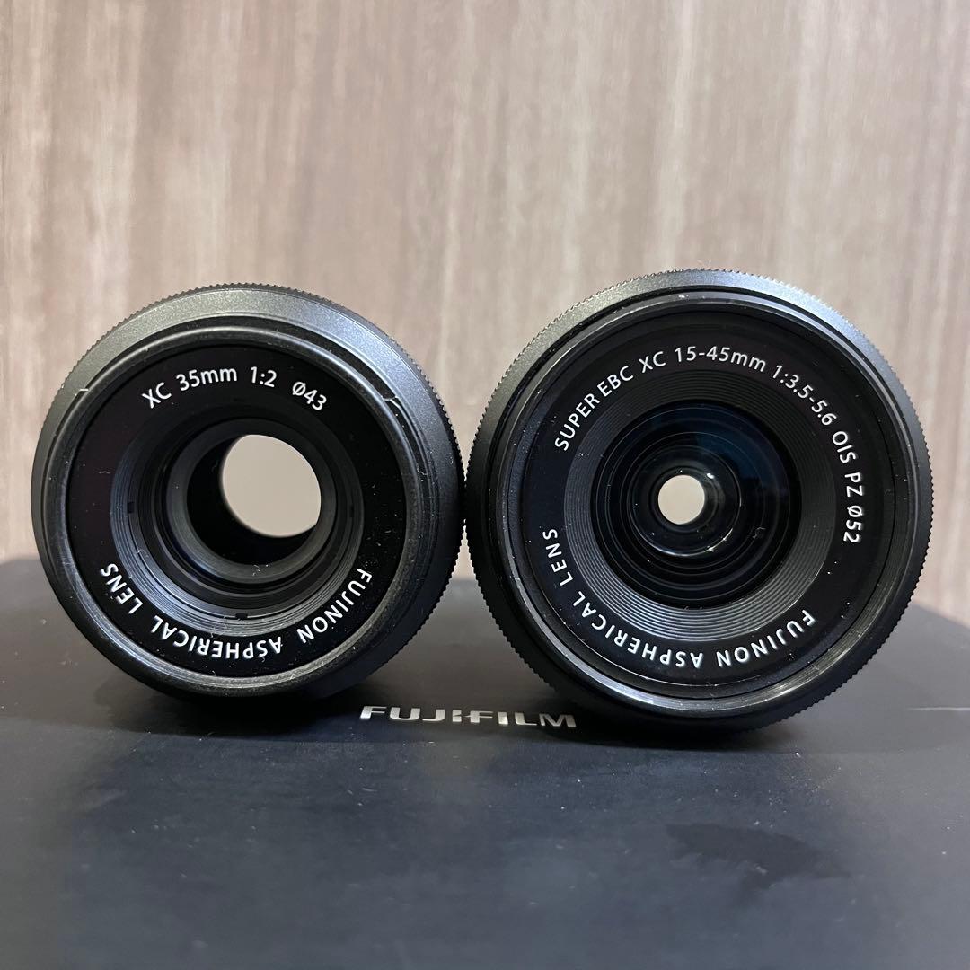 Fujifilm X-T200 純正レンズ2個・説明書等書類付き