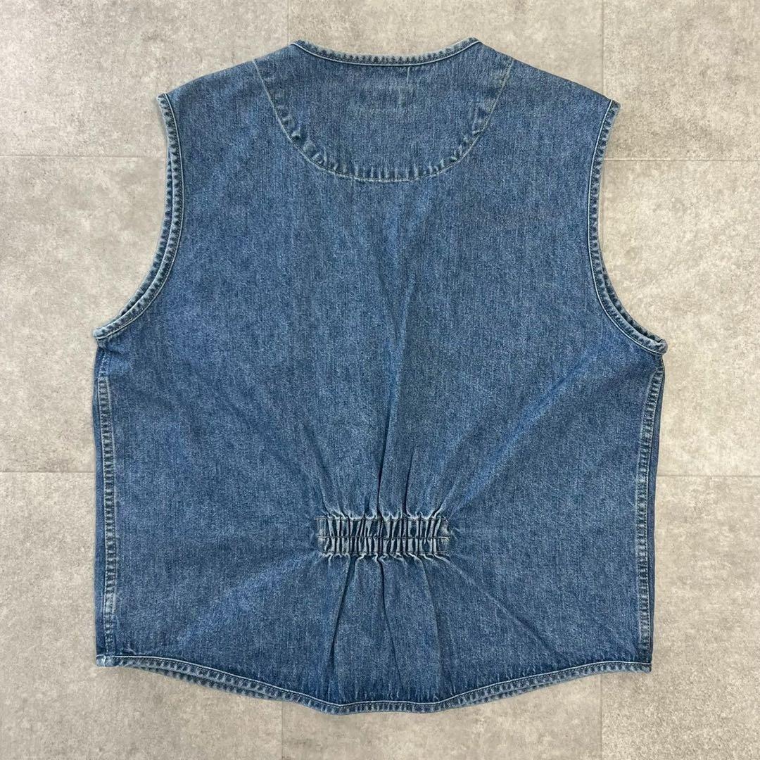 80s L.L.Been エルエルビーン　デニム　ハンティングベスト　ビンテージ
