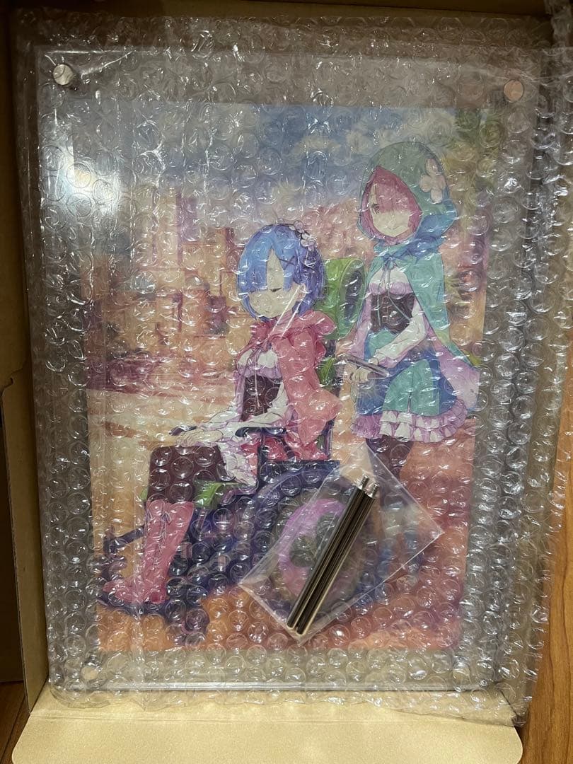 MF文庫J20周年記念 リゼロ アクリル額装入り複製原画 - メルカリ