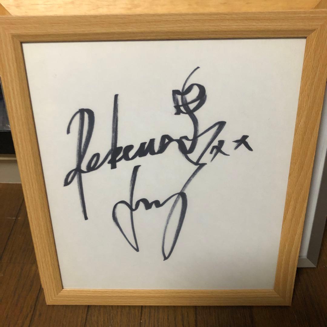 REBECCA nokko 直筆サイン色紙 REBECCA nokko 直筆サイン色紙