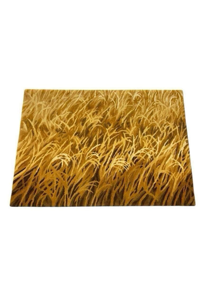 美品 山形緞通 ken okuyama INAHO サイズ 70×100 美品 山形緞通 ken okuyama INAHO サイズ 70×100 美品 山形緞通 ken