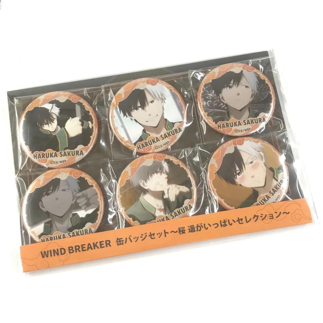 WIND BREAKER 桜遥がいっぱいセレクション 缶バッジ セット - メルカリ