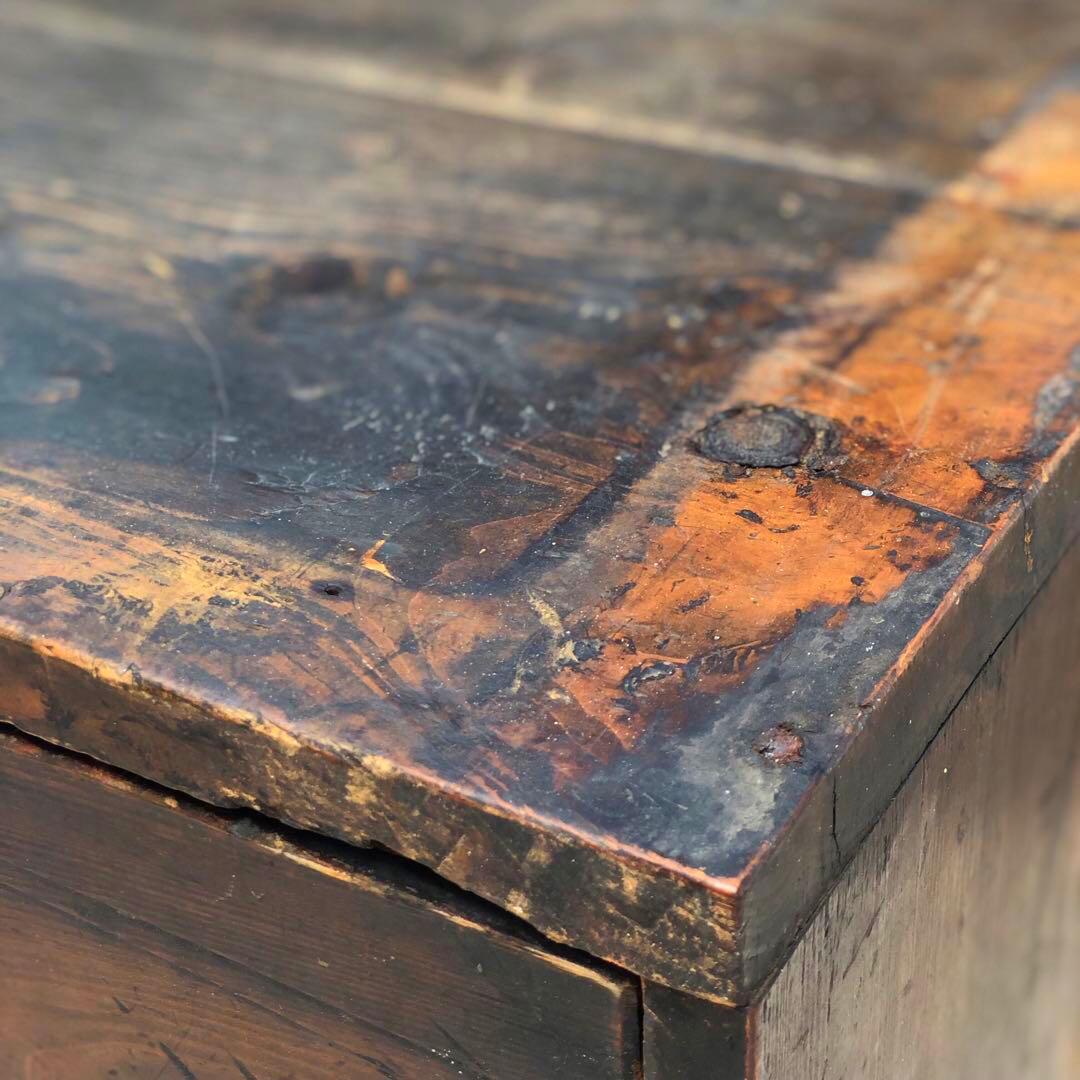 古道具《木製引き出し》明治〜大正期 アンティーク木箱 古民具 骨董