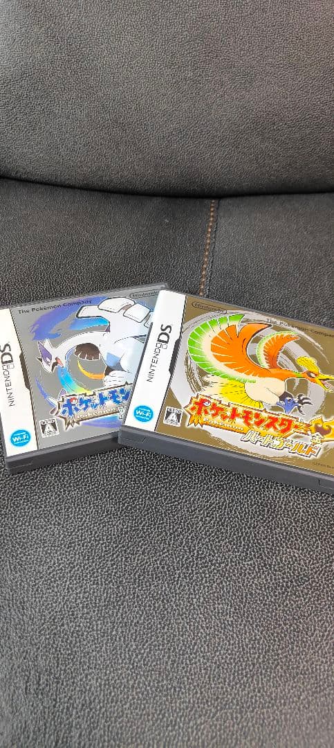 【い 】ニンテンドーDS ポケモン ハートゴールド&ソウルシルバー セット DS用ソフト トイザらス限定ボックス@ ポケモン「ハートゴールド