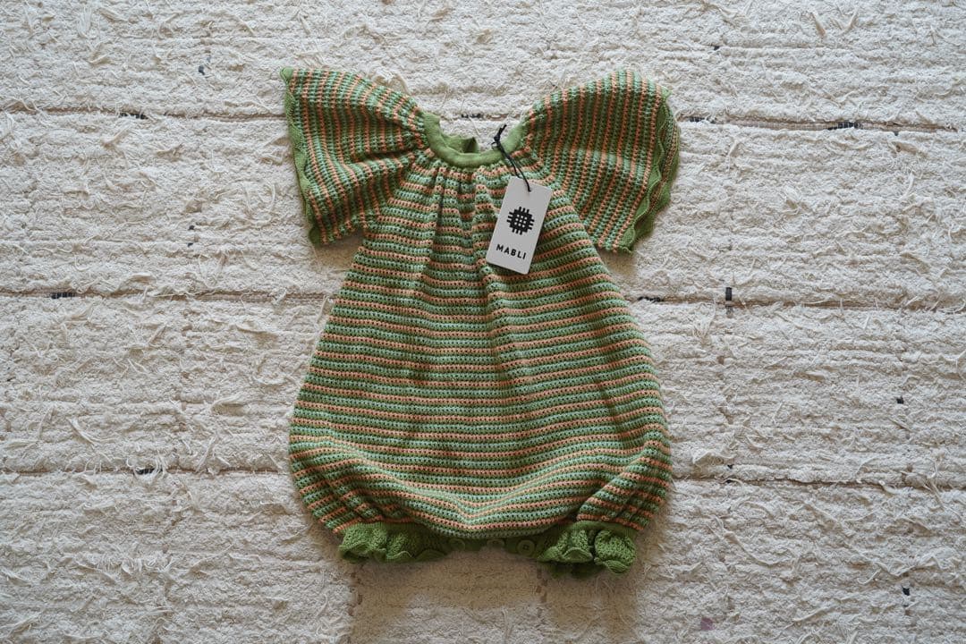 MABLI 小人ロンパース 12m 2025ss MABLI 24AW 〉 ARTIST ROMPER 