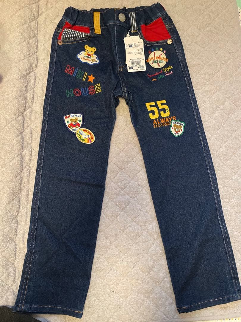 【新品未使用】ミキハウス ベースボール パンツ 120cm 楽天市場】＼WEB限定／【ミキハウス公式ショップ】ミキハウス